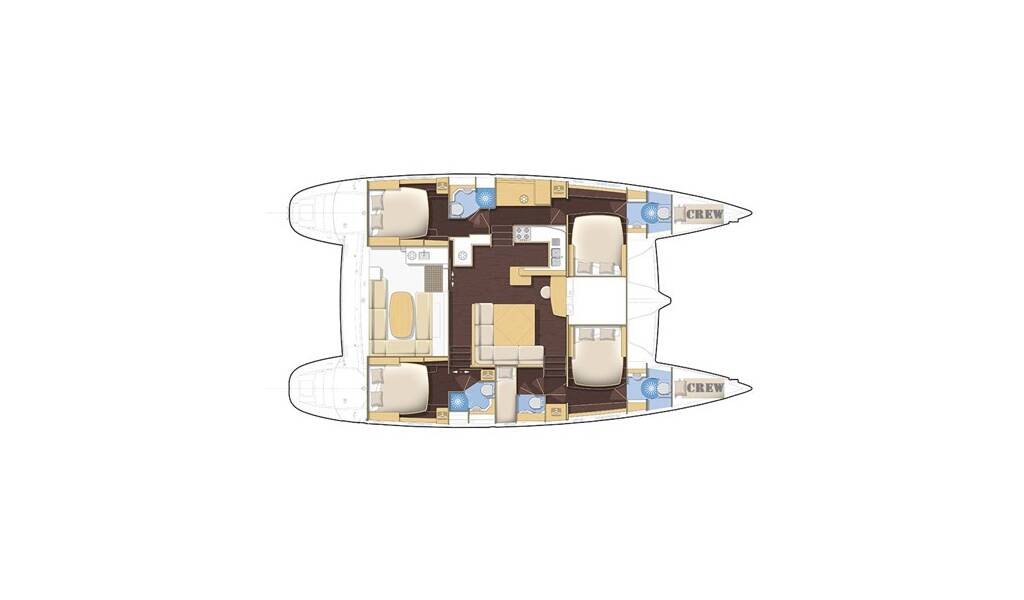 Catamaran Lagoon 500 The Full House