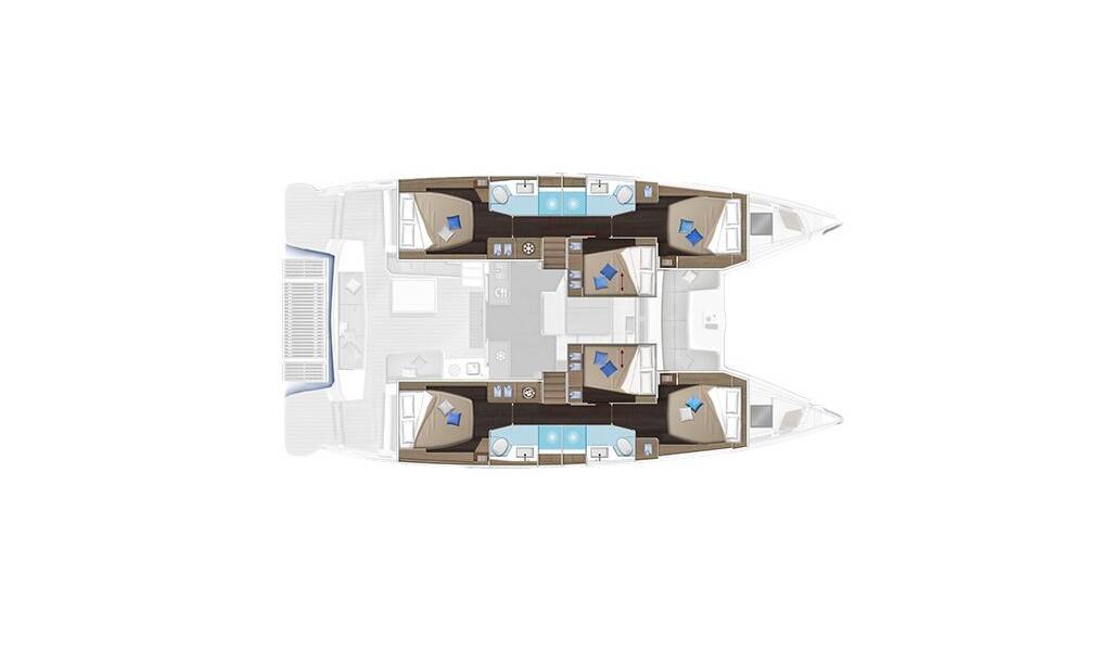 Catamaran Lagoon 51 Jewel