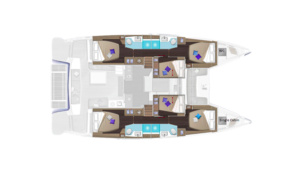 Katamaran Lagoon 51 Alpha