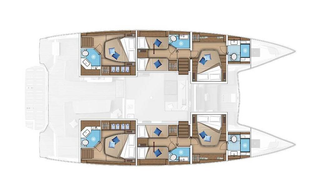 Catamaran Lagoon 55 Valium 55
