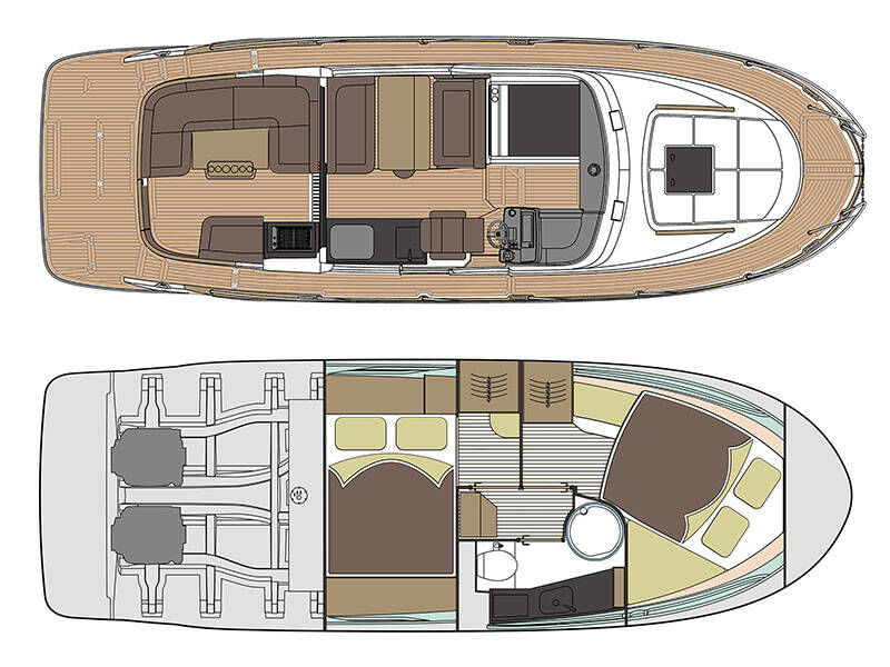 Motoryacht Marex 330 Scandinavia Malinkonija
