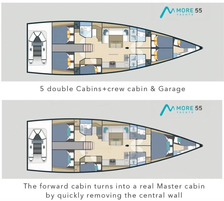 Sailing yacht More 55 Nadja
