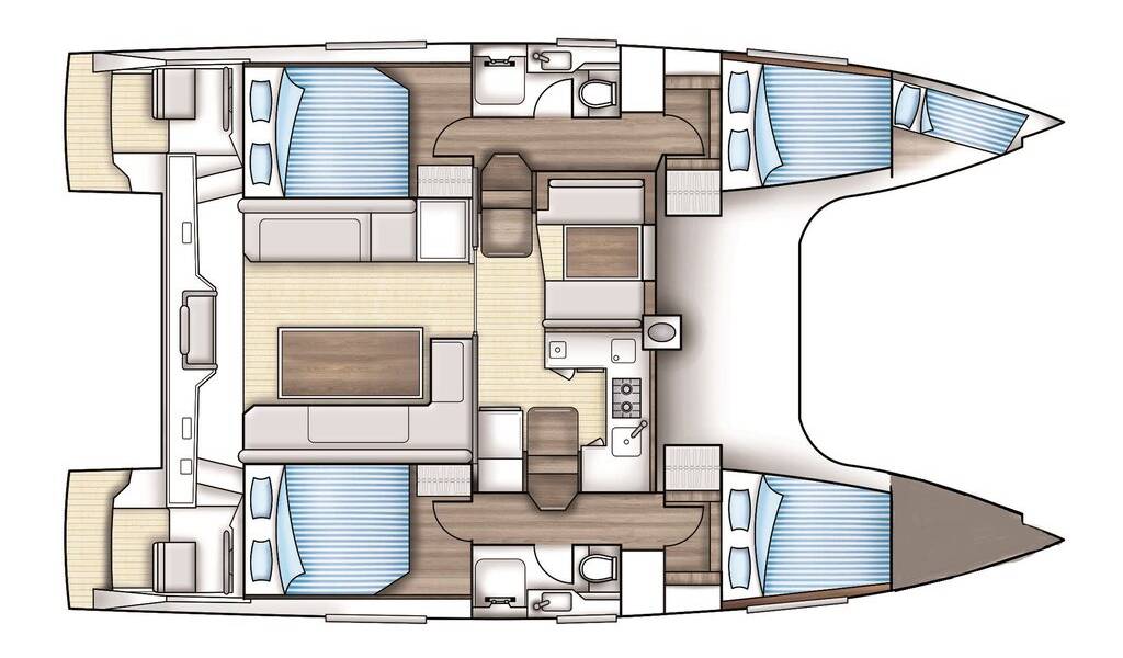 Catamaran Nautitech 40 Open Amara