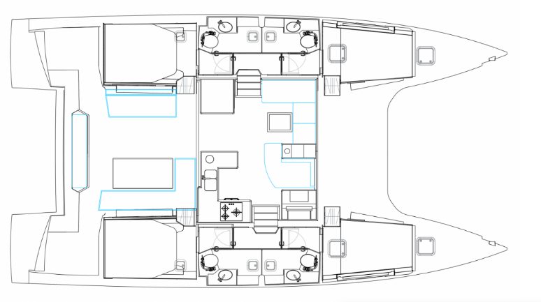 Power catamaran Nautitech 47 Power AG Princess