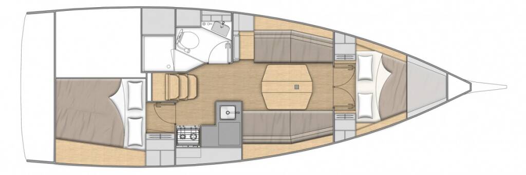 Sailing yacht Oceanis 34.1 Aria