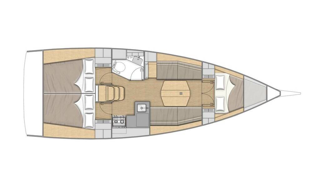Sailing yacht Oceanis 34.1 Rooster