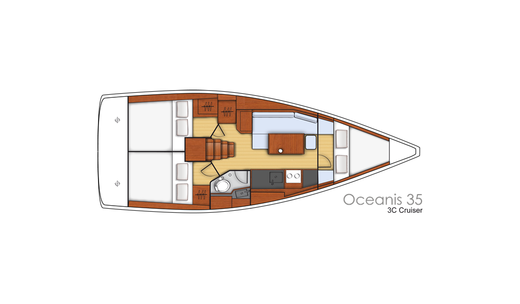 Sailing yacht Oceanis 35 Jean Michel
