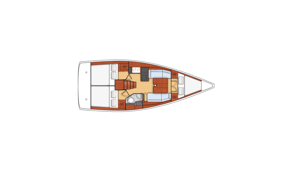 Segelyachten Oceanis 35.1 Maya Bay 2