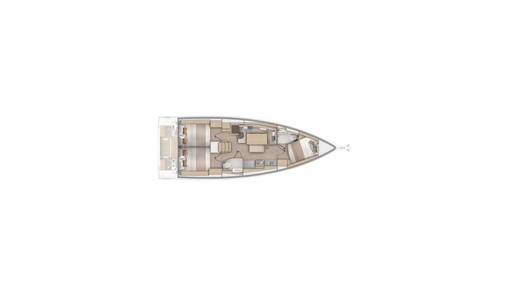 Sailing yacht Oceanis 37.1 Karyatis