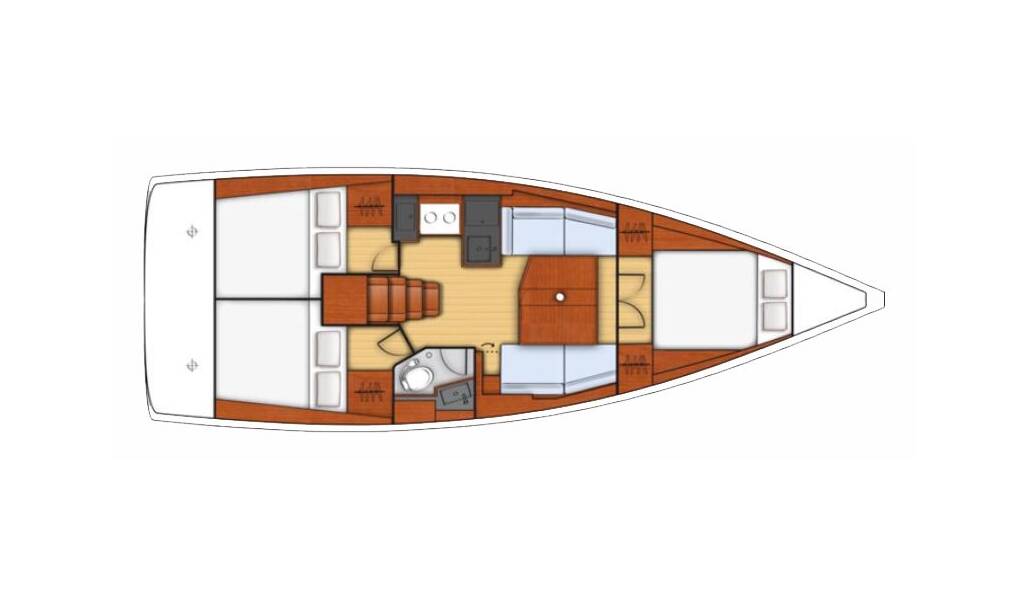 Segelyachten Oceanis 38.1 Angel07