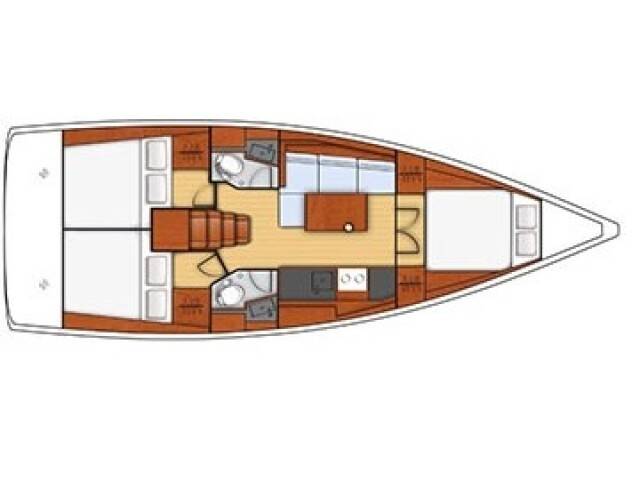 Sailing yacht Oceanis 38.1 The Boss