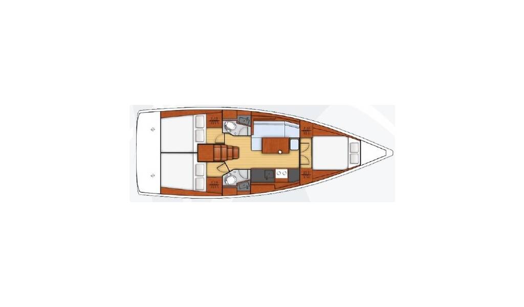 Sailing yacht Oceanis 38.1 Luce