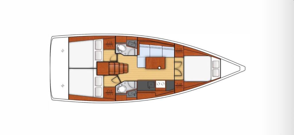 Sailing yacht Oceanis 38.1 Ida