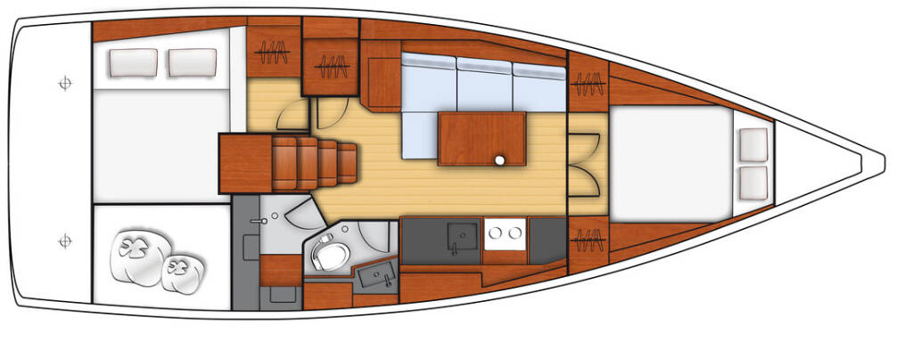 Segelyachten Oceanis 38.1 Summer Breeze 1