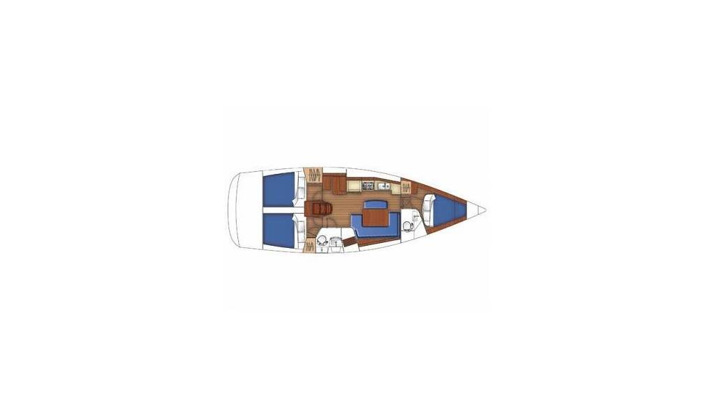 Segelyachten Oceanis 40 Arina