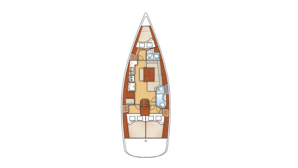 Sailing yacht Oceanis 40 Toscana