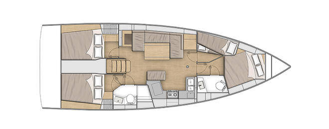 Sailing yacht Oceanis 40.1 Kos 40.1