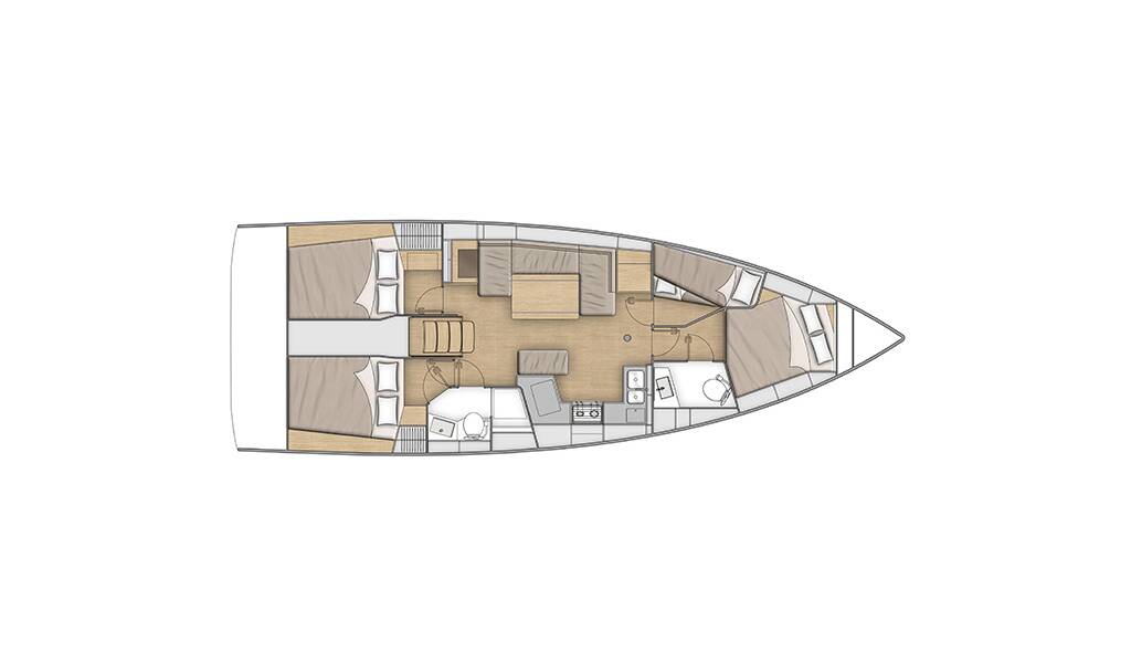 Sailing yacht Oceanis 40.1 Magnum