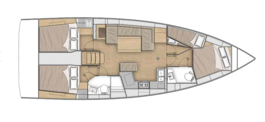 Segelyachten Oceanis 40.1 Roza