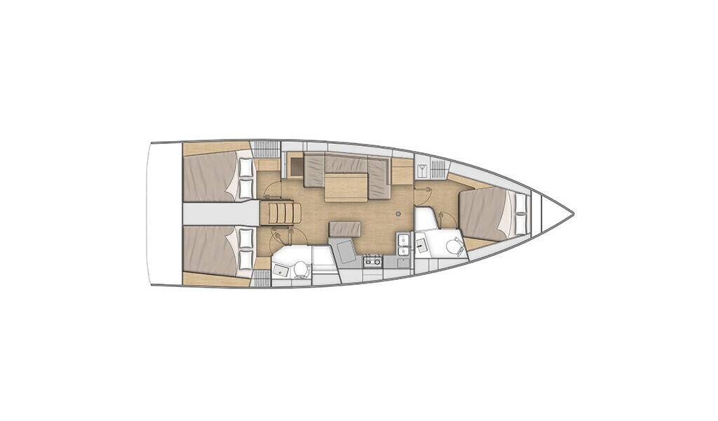Sailing yacht Oceanis 40.1 Elma
