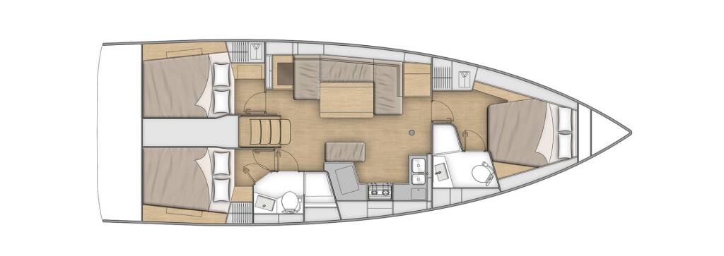 Sailing yacht Oceanis 40.1 First Touch