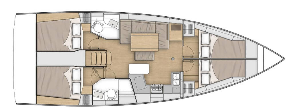 Sailing yacht Oceanis 40.1 Escape