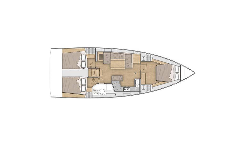 Sailing yacht Oceanis 40.1 Kobe