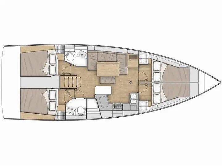 Segelyachten Oceanis 40.1 Albius