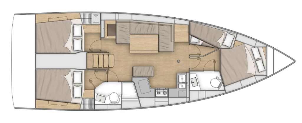 Segelyachten Oceanis 40.1 Roza
