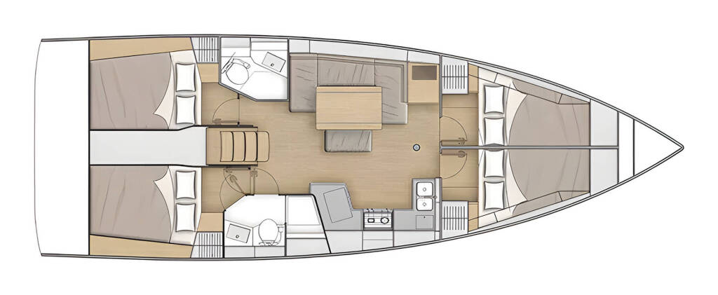 Sailing yacht Oceanis 40.1 Namaka Okula