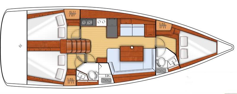 Segelyachten Oceanis 41 Warrior