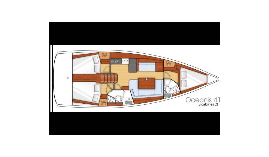 Segelyachten Oceanis 41 Warrior