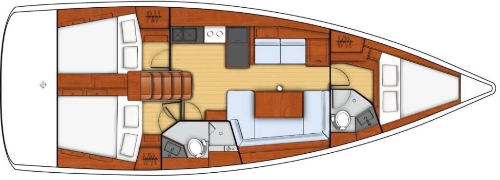 Sailing yacht Oceanis 41 Ecstasea