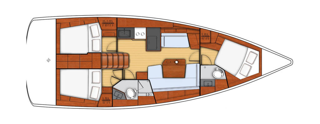 Sailing yacht Oceanis 41.1 Elena