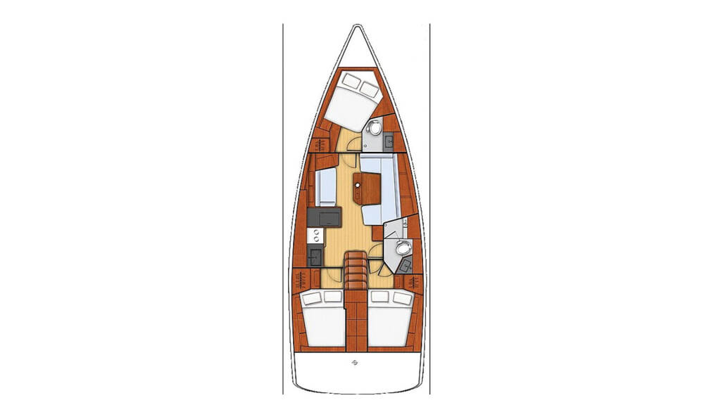 Segelyachten Oceanis 41.1 Tikal II