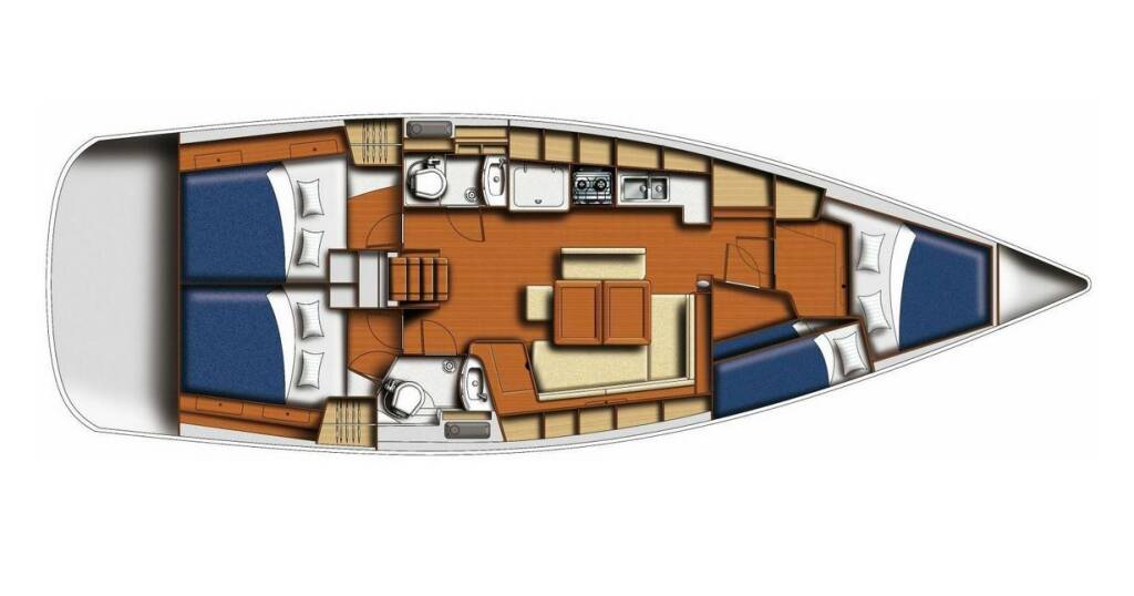 Segelyachten Oceanis 43 Belamour