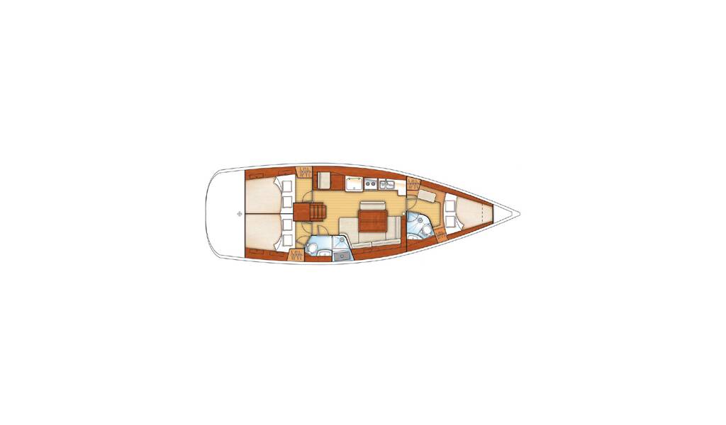 Segelyachten Oceanis 43 Jala one