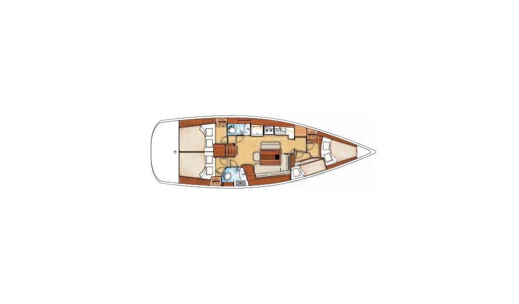 Segelyachten Oceanis 43 Seven Seas