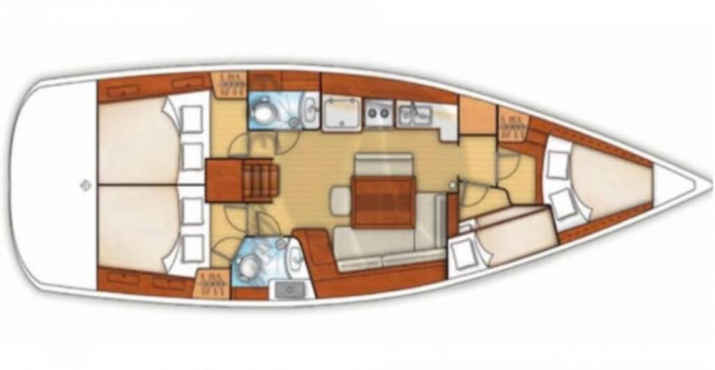 Segelyachten Oceanis 43.4 Filadelfo