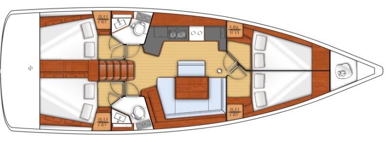 Segelyachten Oceanis 45 Beautiful Love