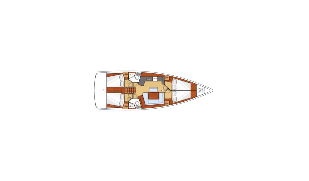Sailing yacht Oceanis 45 ECONOMY
