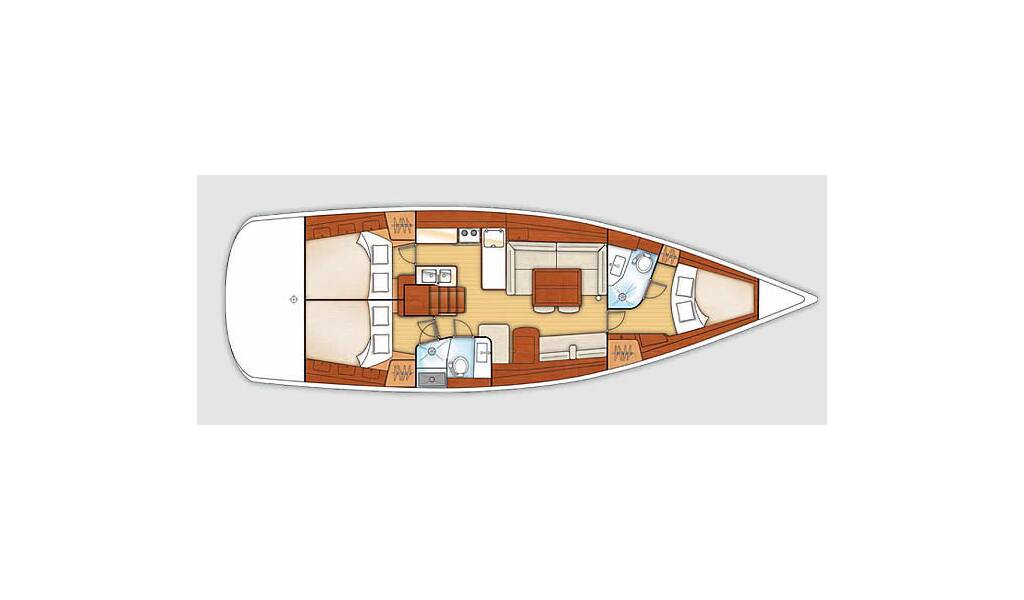Segelyachten Oceanis 46 Viento