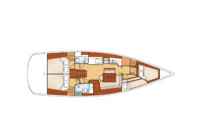 Sailing yacht Oceanis 46 Stavros Tou Notou