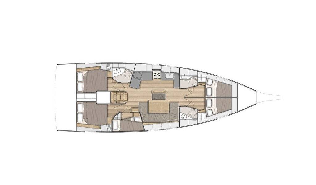 Segelyachten Oceanis 46.1 Kalmi