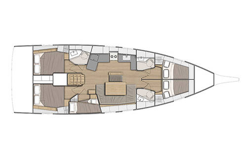 Segelyachten Oceanis 46.1 Whisper