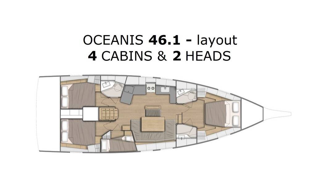 Segelyachten Oceanis 46.1 Nauti Buoy