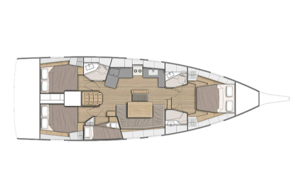 Sailing yacht Oceanis 46.1 Sine Cura III 3136