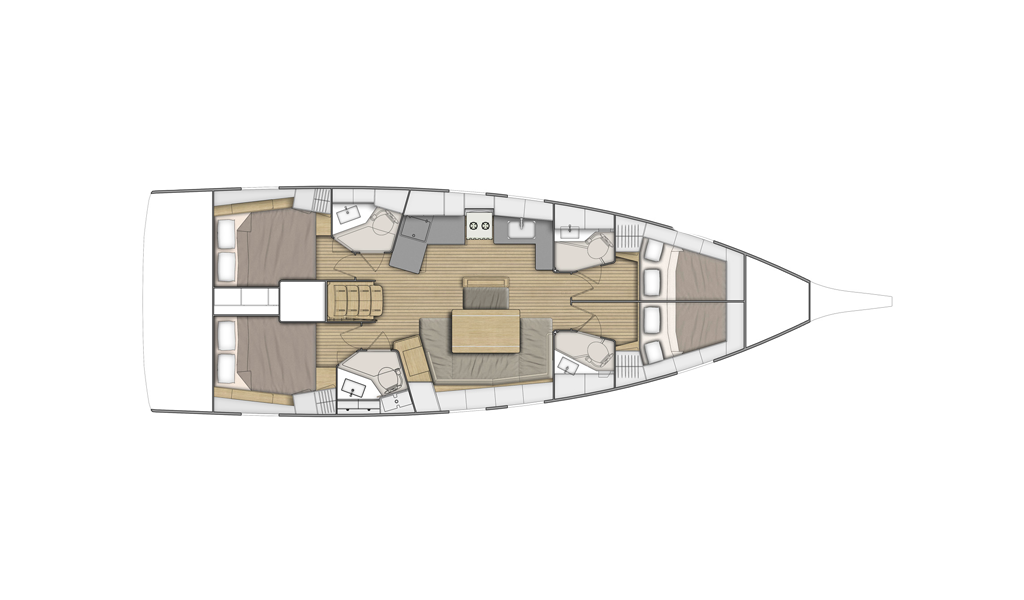 Segelyachten Oceanis 46.1 Pamina