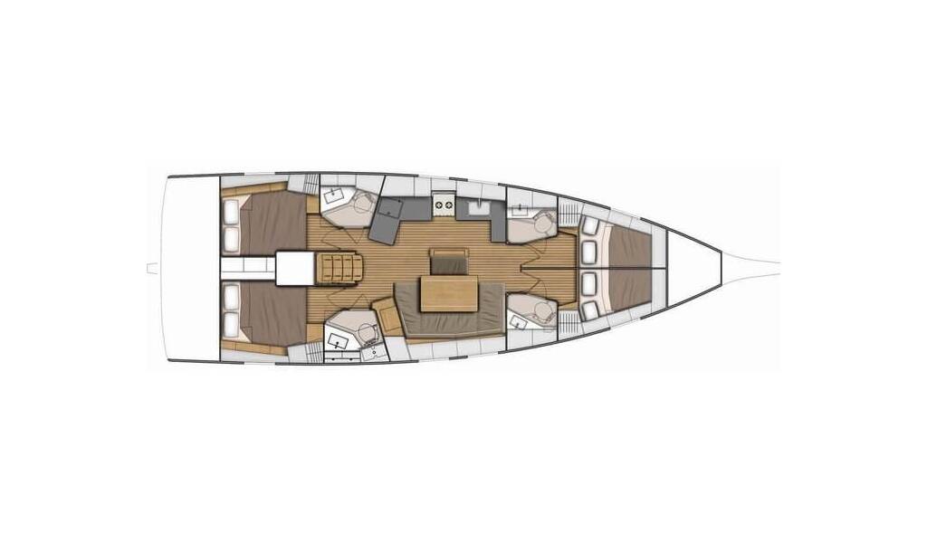 Segelyachten Oceanis 46.1 Blue Satellite
