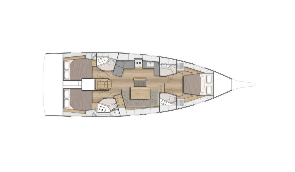 Segelyachten Oceanis 46.1 Thetis
